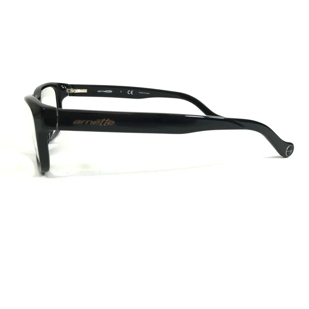 Arnette Small Eyeglasses Frames Drum Machine 7091 1143 Polished Black 53-17-135